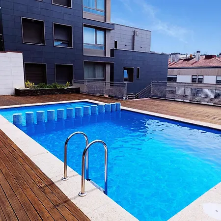 Atico Chill-out De Lujo Con Piscina Y Garaje Gratis Vigo