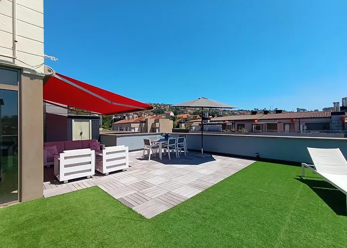 Apartament Atico Chill-out De Lujo Con Piscina Y Garaje Gratis Vigo